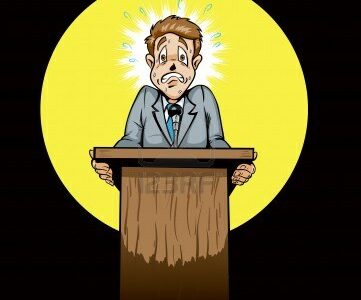 Et vous, avez-vous le trac avant de prendre la parole en public ?